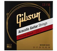 Набір струн для акустичної гітари GIBSON SAG-PB13 PHOSPHOR BRONZE ACOUSTIC GUITAR STRINGS 13-56 ULTRA-LIGHT