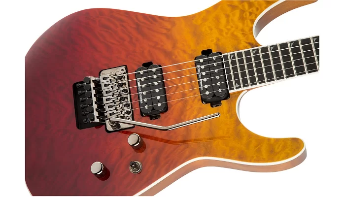 Електрогітара JACKSON PRO SOLOIST SL20Q MAH EN DESERT SUNSET SKY, фото № 6