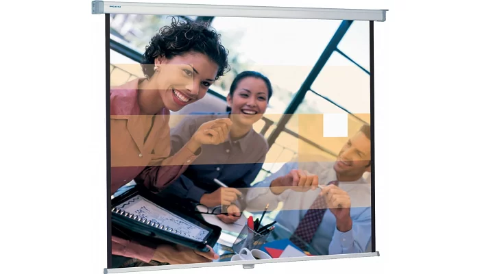 Проекційний екран Projecta SlimScreen 200x200см, MW, фото № 2