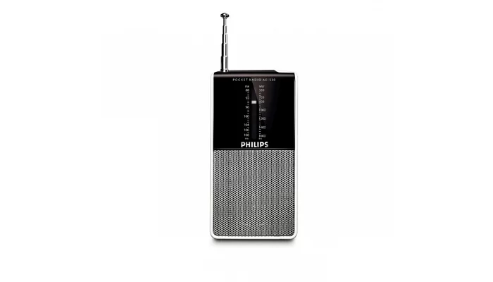 Портативный радиоприемник Philips AE1530 AM/FM/часы/Aux, фото № 1