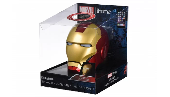 Дитяча акустична система eKids / iHome MARVEL Iron Man, Wireless, фото № 6