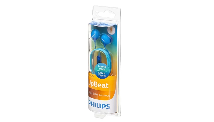 Вакуумные наушники Philips SHE2305 In-ear Mic Blue, фото № 4