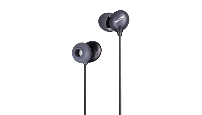 Вакуумні навушники Philips SHE2405 In-ear Mic Black, фото № 2
