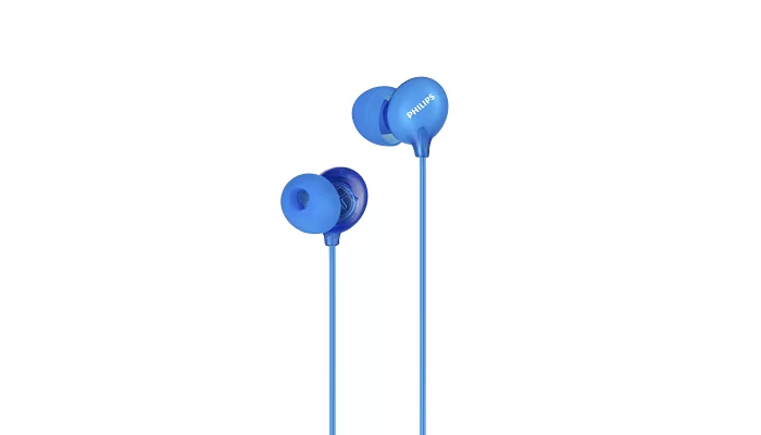 Вакуумные наушники Philips SHE2405 In-ear Mic Blue, фото № 1