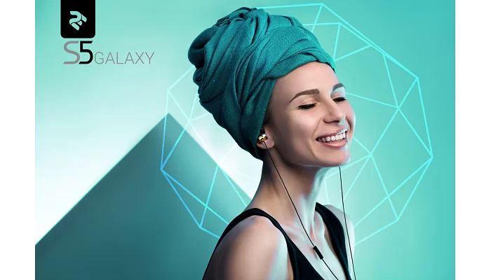Вакуумні навушники 2E S5 Galaxy Mic Gold, фото № 8