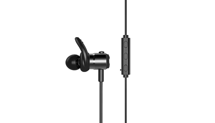 Вакуумні навушники 2E S9 WiSport In Ear Waterproof Wireless Mic Black, фото № 4