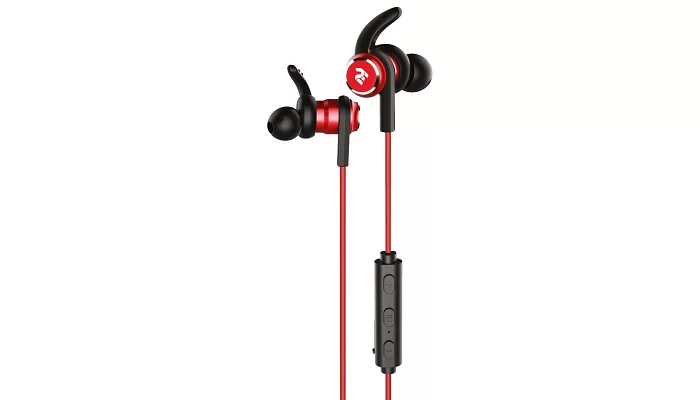 Вакуумні навушники 2E S9 WiSport In Ear Waterproof Wireless Mic Red, фото № 1
