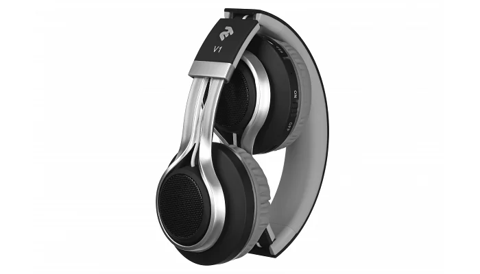Бездротові Bluetooth навушники 2E V1 ComboWay ExtraBass Wireless Over-Ear Mic Black, фото № 3