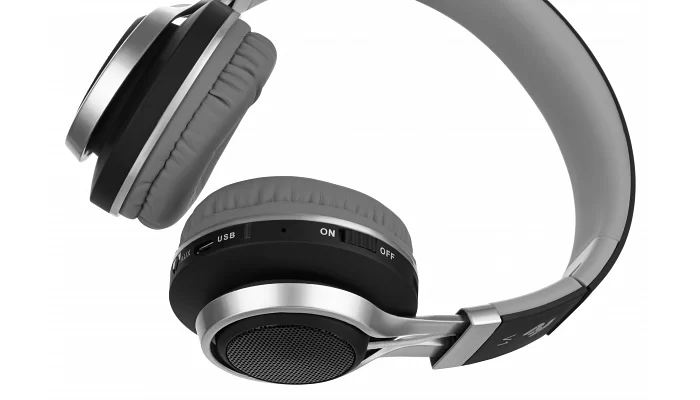Бездротові Bluetooth навушники 2E V1 ComboWay ExtraBass Wireless Over-Ear Mic Black, фото № 5