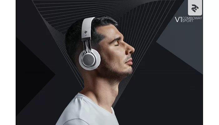 Бездротові Bluetooth навушники 2E V1 ComboWay ExtraBass Wireless Over-Ear Mic Black, фото № 9