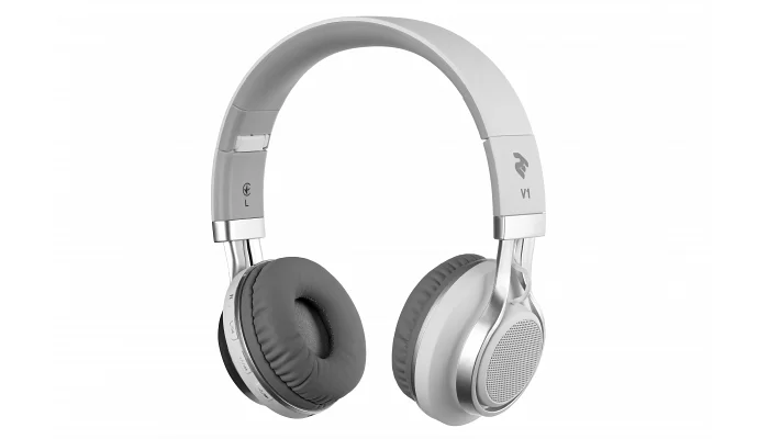 Беспроводные Bluetooth наушники 2E V1 ComboWay ExtraBass Wireless Over-Ear Mic White, фото № 1