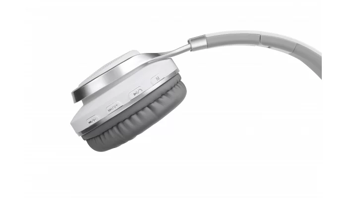 Беспроводные Bluetooth наушники 2E V1 ComboWay ExtraBass Wireless Over-Ear Mic White, фото № 5