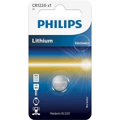 Літієва батарея Philips CR 1220 BLI 1