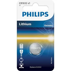 Літієвий акумулятор Philips CR 1632 BLI 1