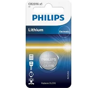 Батарейка Philips Lithium CR 2016 BLI 1