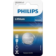 Акумулятор Philips Lithium CR 2016 BLI 1