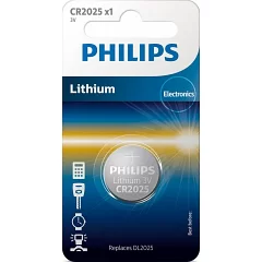 Літієва батарея Philips CR 2025 BLI 1