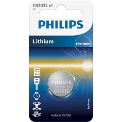 Акумулятор Philips Lithium CR 2032 BLI 1