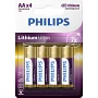 Батарейка Philips Lithium Ultra AA BLI 4