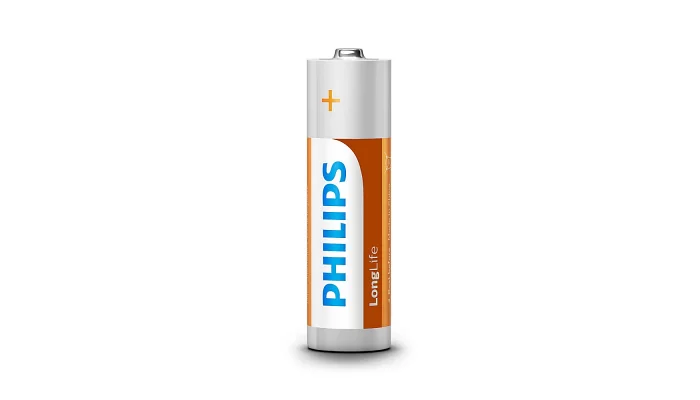 Батарейка Philips LongLife Zinc Carbon AA BLI 4, фото № 3