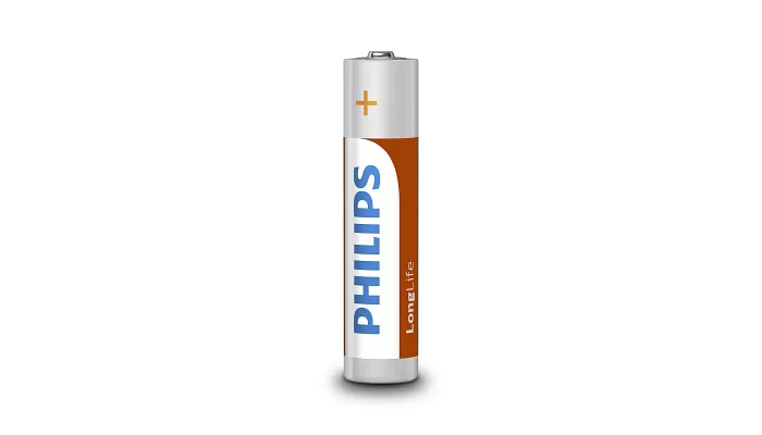 Батарейка Philips LongLife Zinc Carbon AAA BLI 4, фото № 3