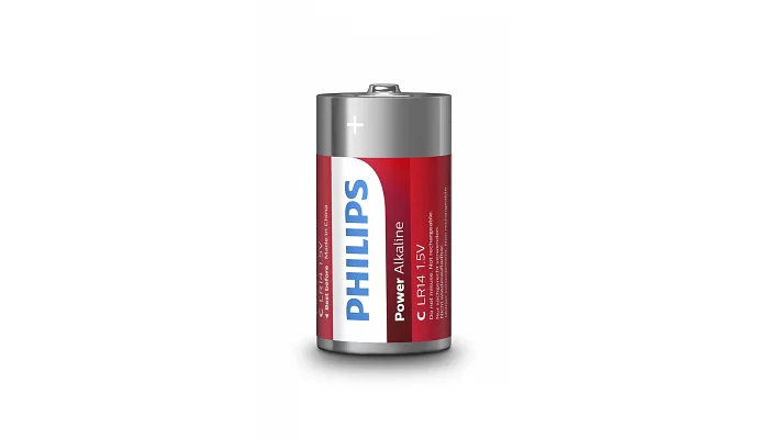 Батарейка Philips Power Alkaline C BLI 2, фото № 3