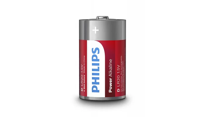 Батарейка Philips Power Alkaline D BLI 2, фото № 3