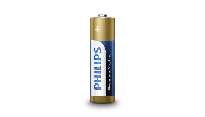 Батарейка Philips Premium Alkaline AA BLI 4, фото № 3
