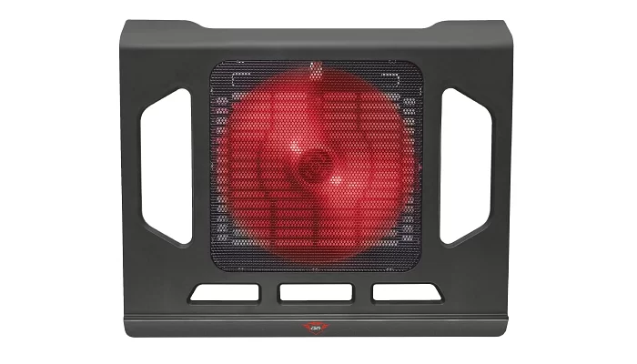 Підставка для ноутбука Trust GXT 220 Kuzo (17.3 &quot;) RED LED Black, фото № 2