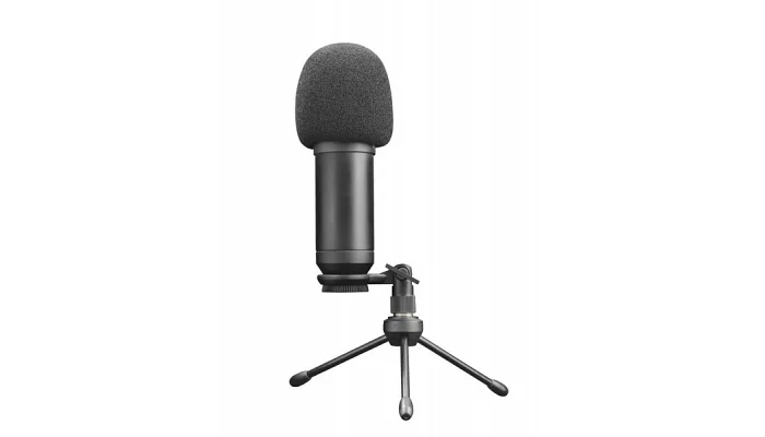 Студийный микрофон с настольной стойкой "пантограф" Trust GXT 252+ Emita Plus Streaming USB Black, фото № 5