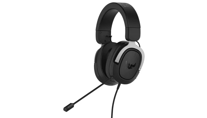 Гарнітура ігрова ASUS TUF Gaming H3 3.5mm Silver, фото № 1