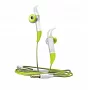Вакуумні навушники Trust Fit Sports Mic Green