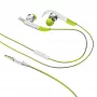 Вакуумні навушники Trust Fit Sports Mic Green