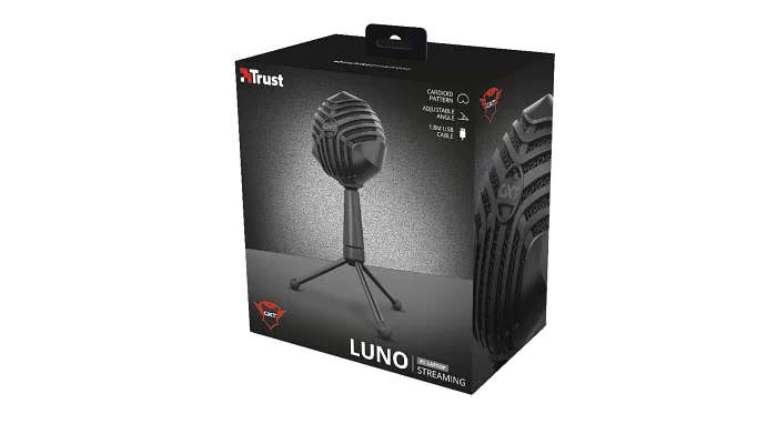 Настільний мікрофон для ПК Trust GXT 248 Luno USB Black, фото № 8