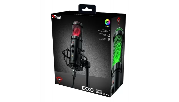 Студийный микрофон Trust GXT 256 Exxo USB Streaming Microphone, фото № 14