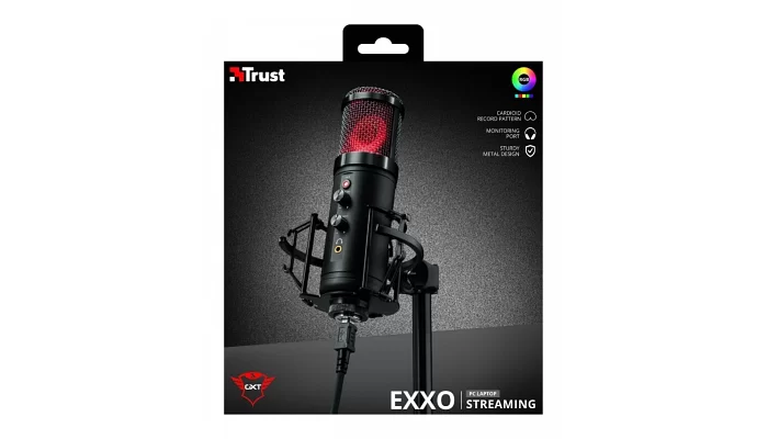 Студийный микрофон Trust GXT 256 Exxo USB Streaming Microphone, фото № 15