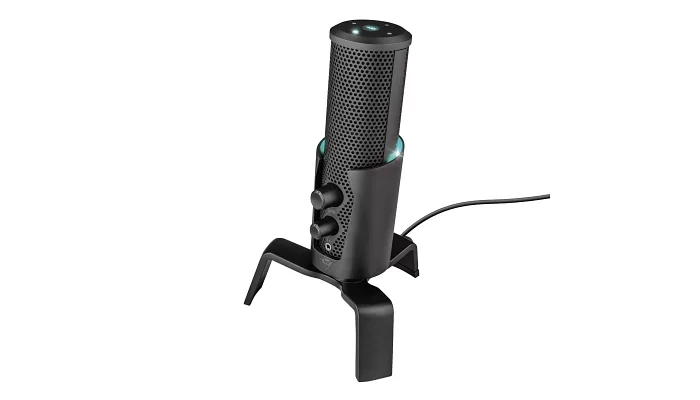 Студійний мікрофон Trust GXT 258 Fyru USB 4-in-1 Streaming Microphone Black, фото № 3