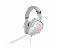 Гарнітура ігрова ASUS ROG Delta USB RGB White