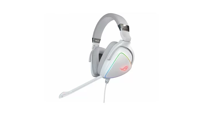 Гарнітура ігрова ASUS ROG Delta USB RGB White, фото № 1