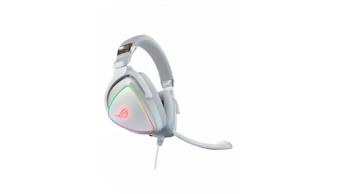 Гарнітура ігрова ASUS ROG Delta USB RGB White, фото № 5