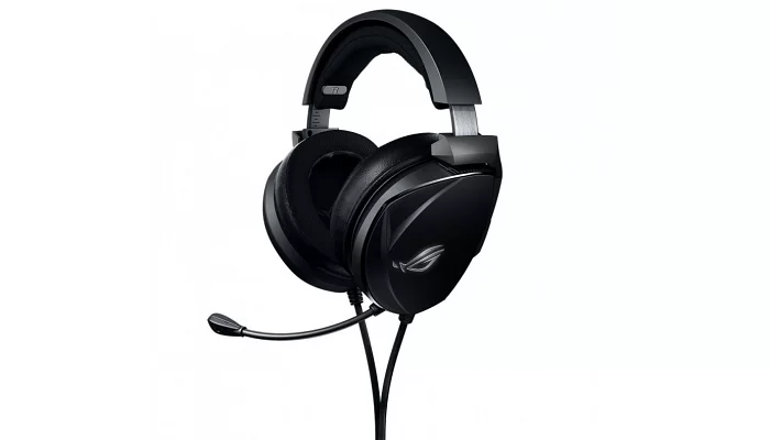 Гарнітура ігрова ASUS ROG Theta Electret 3.5mm USB Black, фото № 2