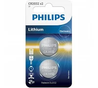 Літієва батарея Philips CR 2032 BLI 2