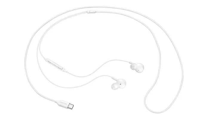 Проводная гарнитура Samsung Type-C Earphones (IC100) White, фото № 4
