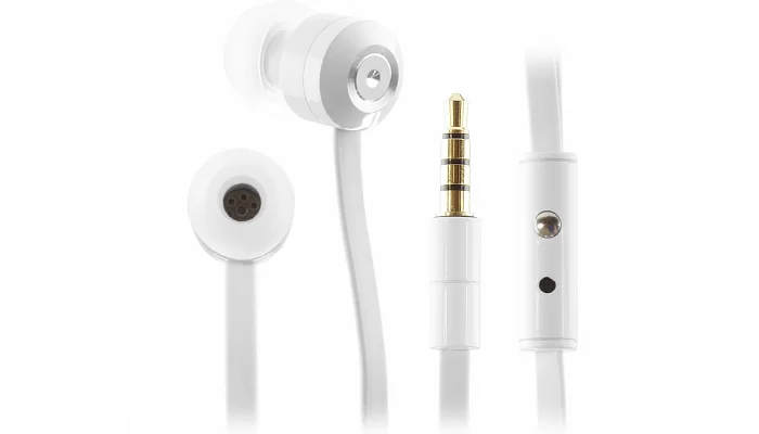 Вакуумные наушники KS Ribbons earphones (white), фото № 1