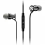 Вакуумні навушники Sennheiser Momentum M2 IEI Mic Black Chrome