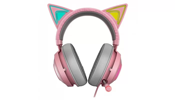 Гарнітура ігрова Razer Kraken Kitty Ed. USB RGB Pink, фото № 3