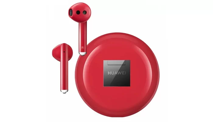 Беспроводные Bluetooth наушники Huawei FreeBuds 3 (CM-SHK) Red Edition, фото № 1