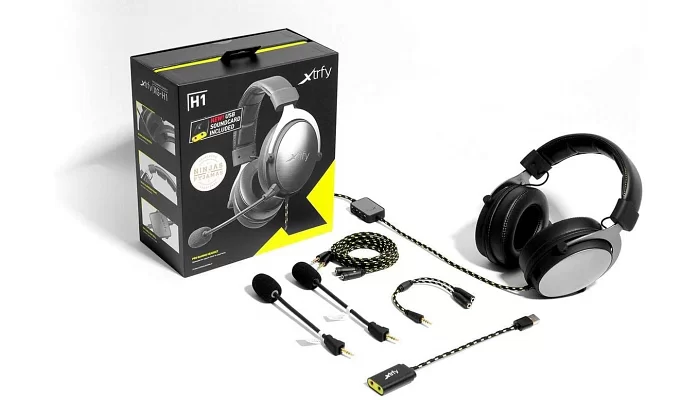 Гарнітура ігрова Xtrfy H1 (3.5mm / USB), Black, фото № 10