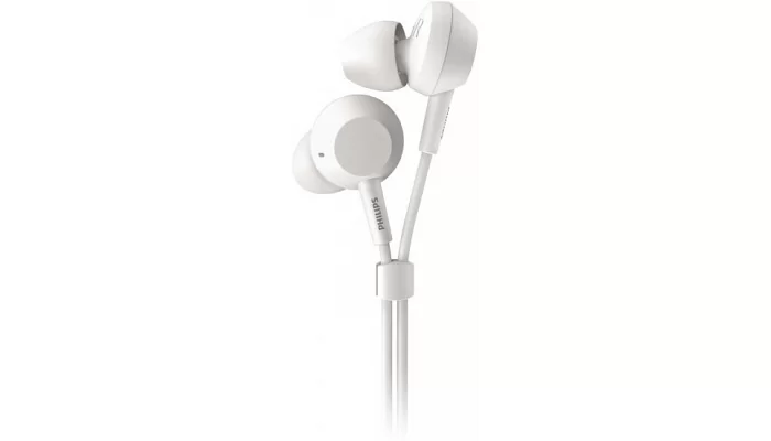 Вакуумные наушники Philips TAE4105 In-ear Mic White, фото № 4
