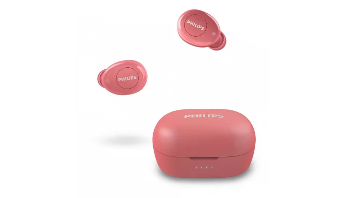 Бездротові Bluetooth навушники Philips TAT2205 True Wireless IPX4 Red, фото № 4